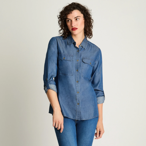 BLUSA LYOCELL DENIM
