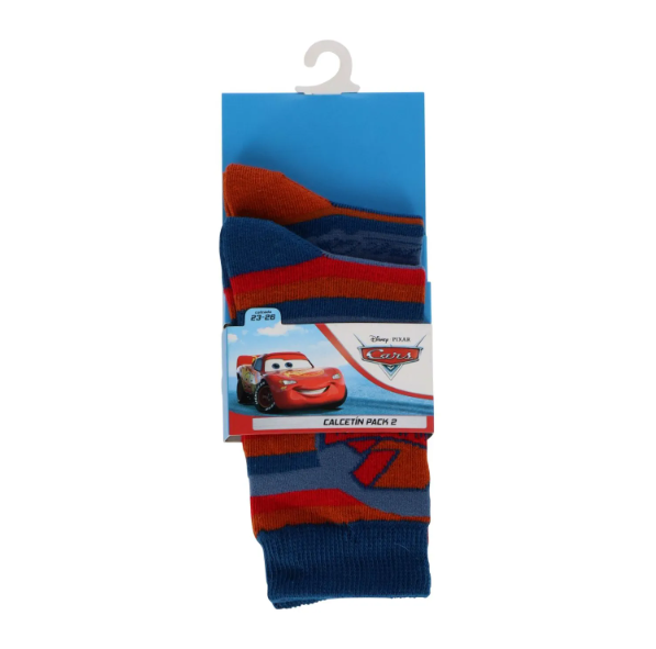 CALCETIN CORTO CARS Pack 2 MT21149