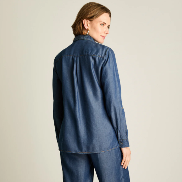 BLUSA CAMISERA DE LYOCELL