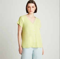 BLUSA PISTACHO MANGA KIMONO